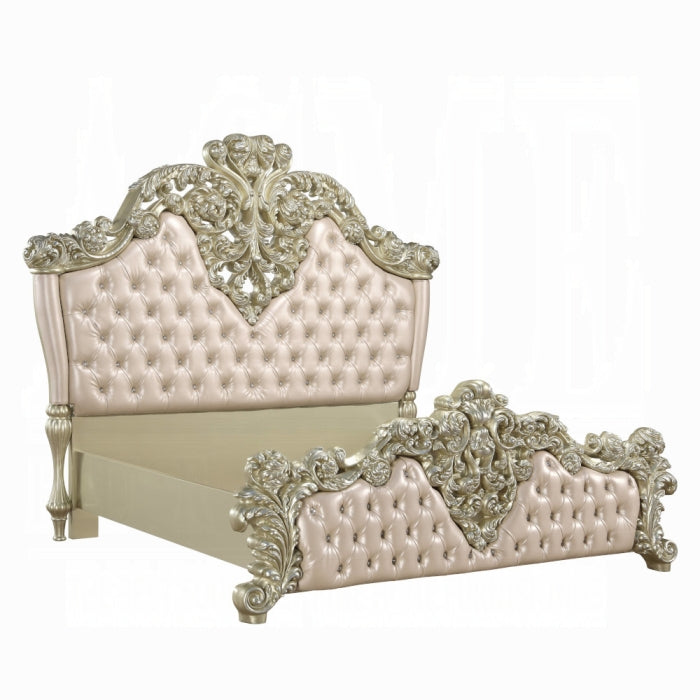 The Vatican Luxe Ornate Eastern King Bed by Relani Family Furniture