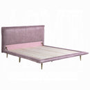 The Bastille Blush Modern Platform Bed by Clayson Design
