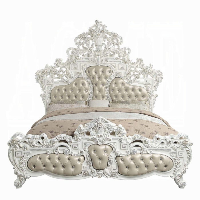 The Vanaheim Grand Scroll Eastern King Bed by Relani Family Furniture