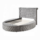 The Marcelline Glam Tufted Storage Queen Bed by Clayson Design