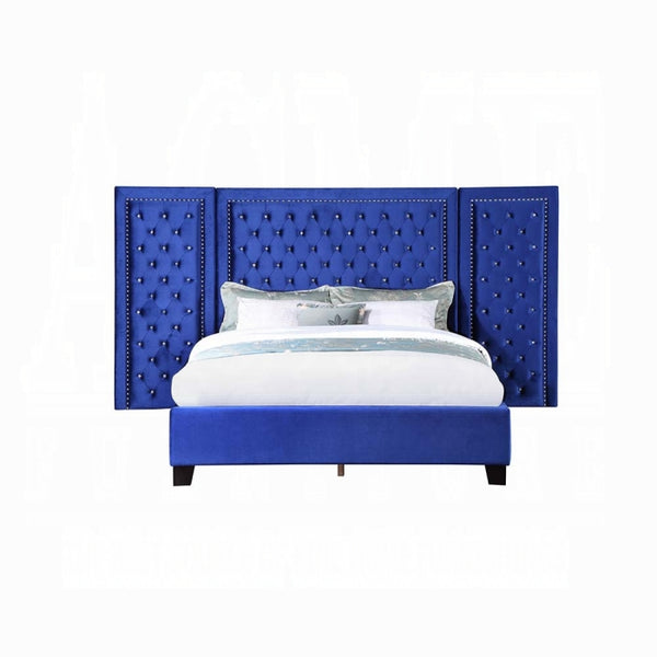 The Celestine Glam Tufted Queen Bed by Clayson Design