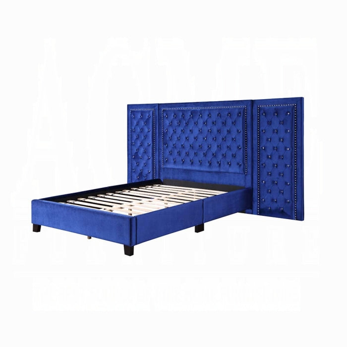 The Celestine Glam Tufted Queen Bed by Clayson Design
