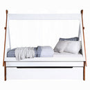 The Wilder Soft Modern Teepee Twin Bed by Clayson Design