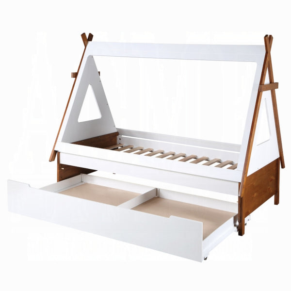The Wilder Soft Modern Teepee Twin Bed by Clayson Design