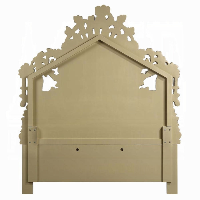 The Bernadette Grand Rococo Eastern King Bed by Relani Family Furniture