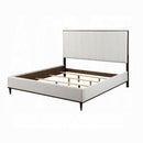 The Albin Channel-Tufted Bed by Clayson Design