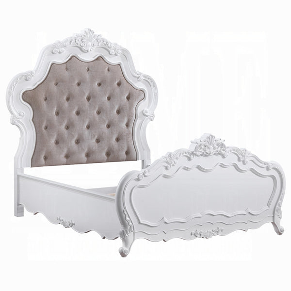 The Latisha Heirloom Carved Queen Bed by Relani Family Furniture
