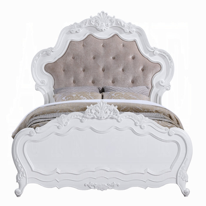 The Latisha Heirloom Carved Queen Bed by Relani Family Furniture