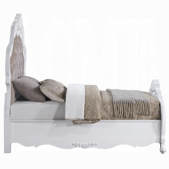 The Latisha Heirloom Carved Queen Bed by Relani Family Furniture