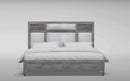 Jacob Rustic Bed with Nook Storage, Padded Headboard & Reading Lights