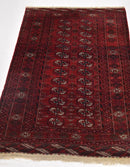 Keira stylish Red Rectangle Area Rug