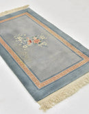 Alaiya Gorgeous Blue Rectangle Area Rug