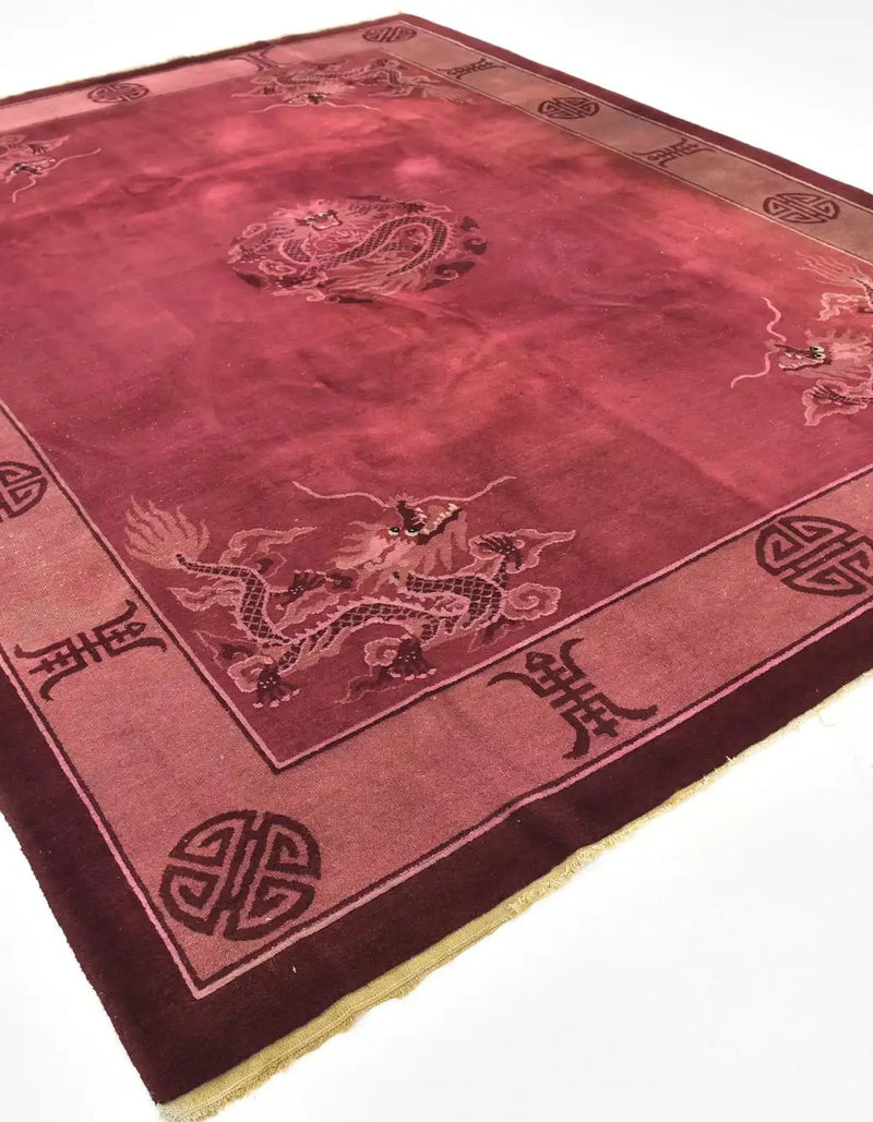 Gabriela Regal Red Rectangle Area Rug