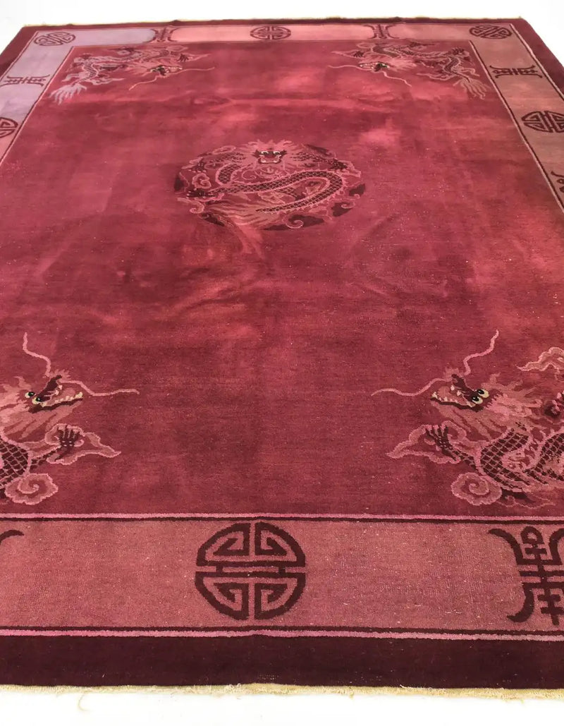 Gabriela Regal Red Rectangle Area Rug