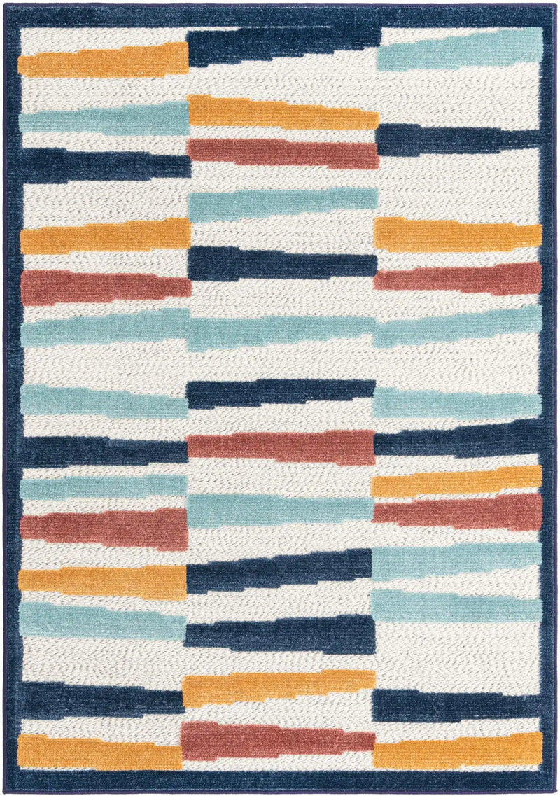 Avah Geometric Durable Area Rug