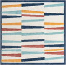 Avah Geometric Durable Area Rug
