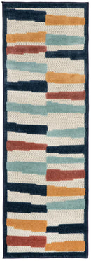 Avah Geometric Durable Area Rug