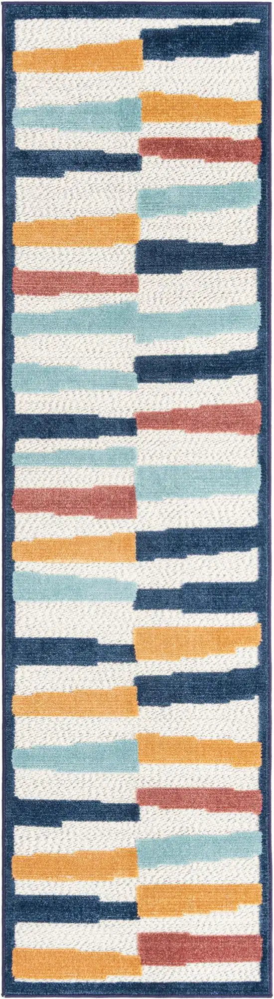 Avah Geometric Durable Area Rug