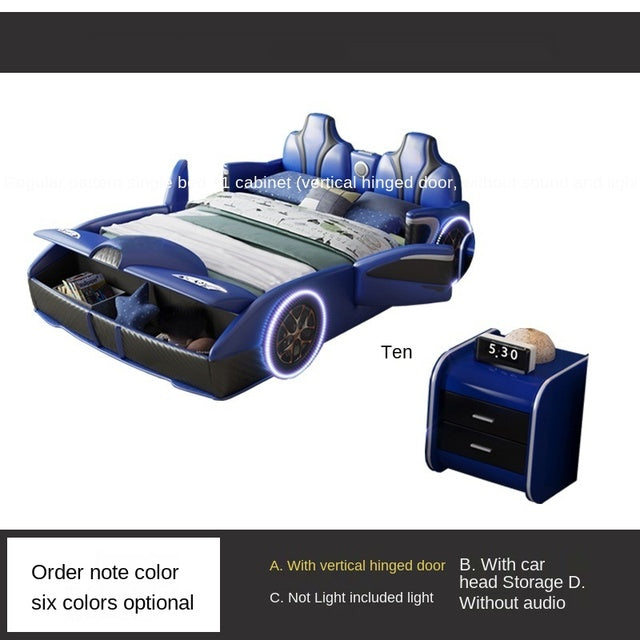 Bed Boy Cartoon Bed For Car With Fence Single Car Type