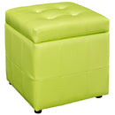 Oakleigh Storage Upholstered Vinyl Ottoman