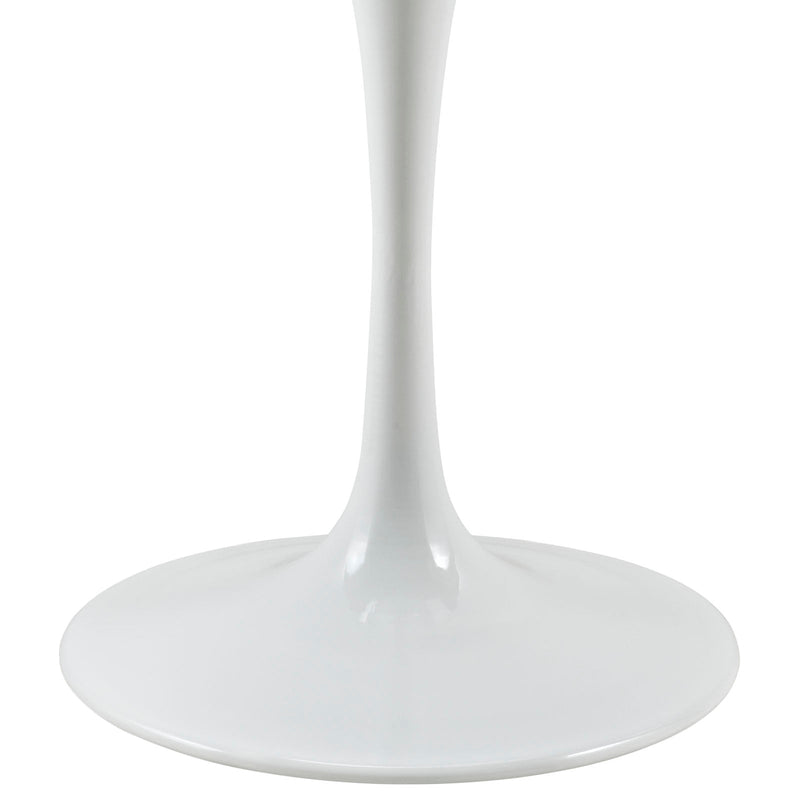 Angie 54" Round Artificial Marble Dining Table