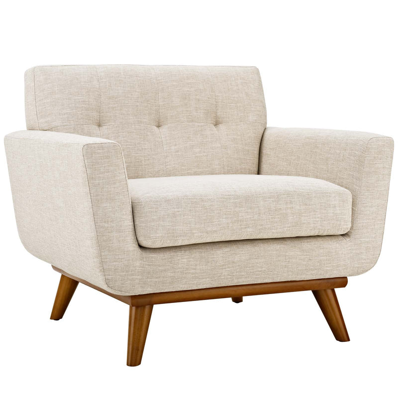 Brianna Upholstered Fabric Armchair