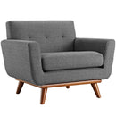 Brianna Upholstered Fabric Armchair