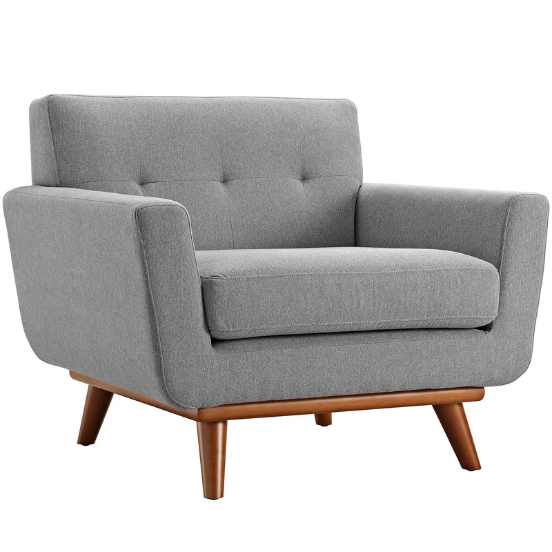 Brianna Upholstered Fabric Armchair