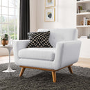 Brianna Upholstered Fabric Armchair