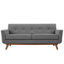 Brianna Upholstered Fabric Loveseat