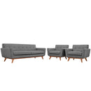 Emory Armchairs and Sofa Set of 3