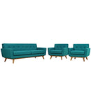 Emory Armchairs and Sofa Set of 3