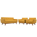Ana Armchairs and Loveseat Set of 3