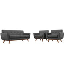 Ana Armchairs and Loveseat Set of 3