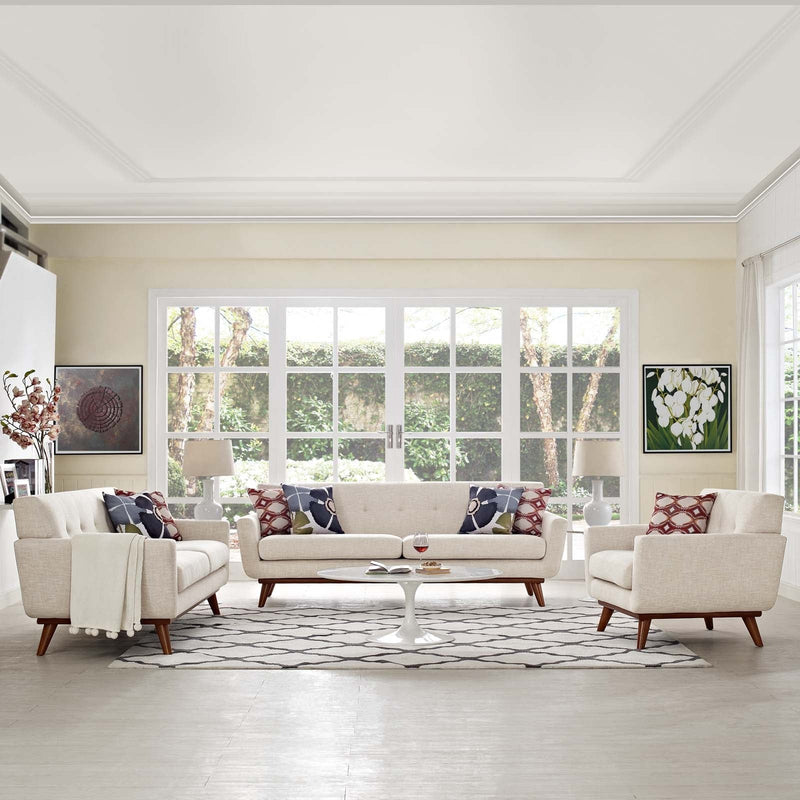 Alaric Sofa Loveseat and Armchair Set of 3