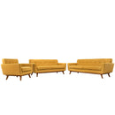 Alaric Sofa Loveseat and Armchair Set of 3