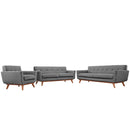 Alaric Sofa Loveseat and Armchair Set of 3