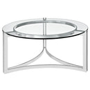 Millie Stainless Steel Coffee Table