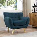 Emilia Upholstered Fabric Armchair