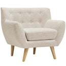 Emilia Upholstered Fabric Armchair