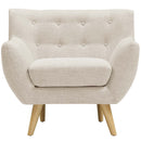 Emilia Upholstered Fabric Armchair