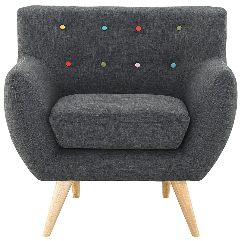 Emilia Upholstered Fabric Armchair