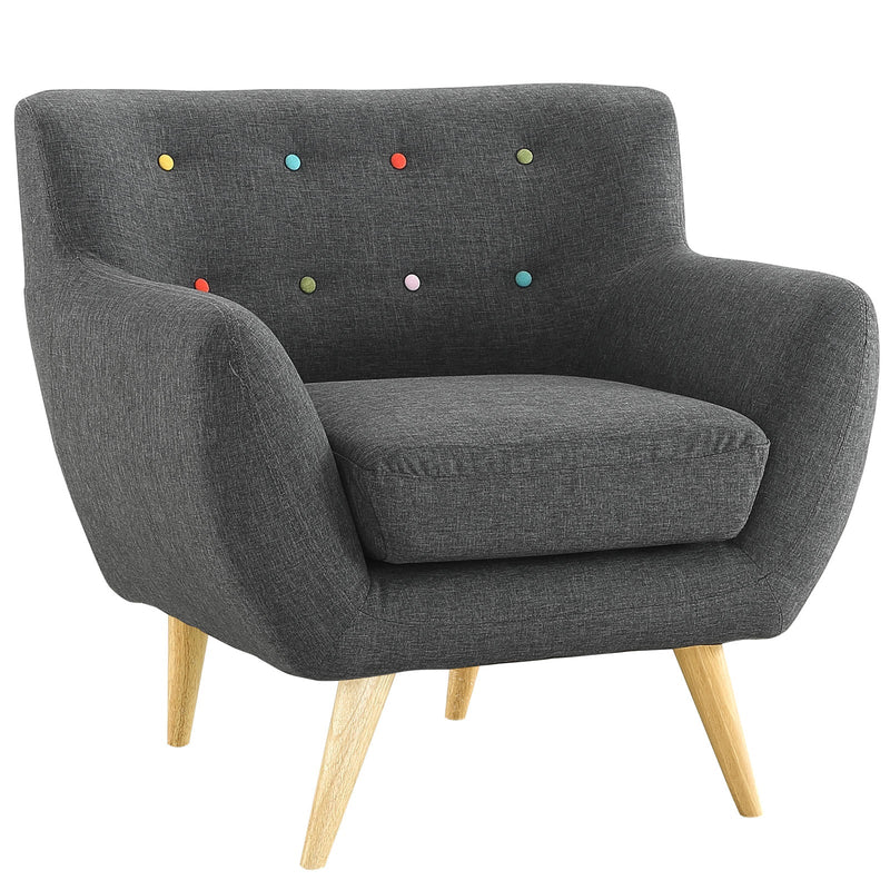Emilia Upholstered Fabric Armchair
