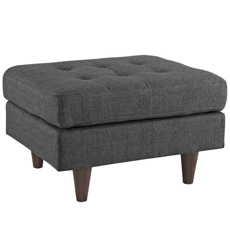 Alaric Upholstered Fabric Ottoman