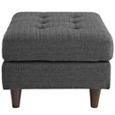Alaric Upholstered Fabric Ottoman