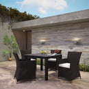 Tru 5 Piece Outdoor Patio Wicker Dining Set