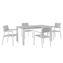 Avalynn 5 Piece Outdoor Patio Dining Set