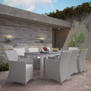 Tru 9 Piece Outdoor Patio Wicker Dining Set
