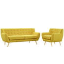 Emilia 2 Piece Living Room Set