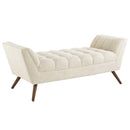Kamari Medium Upholstered Fabric Bench
